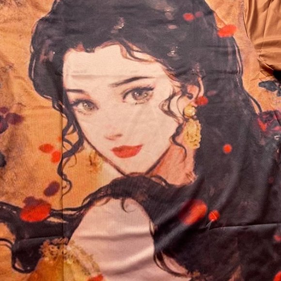 Disney Inspired Beauty and the Beast Belle Princess Women's Blouse - Picture 3 of 11